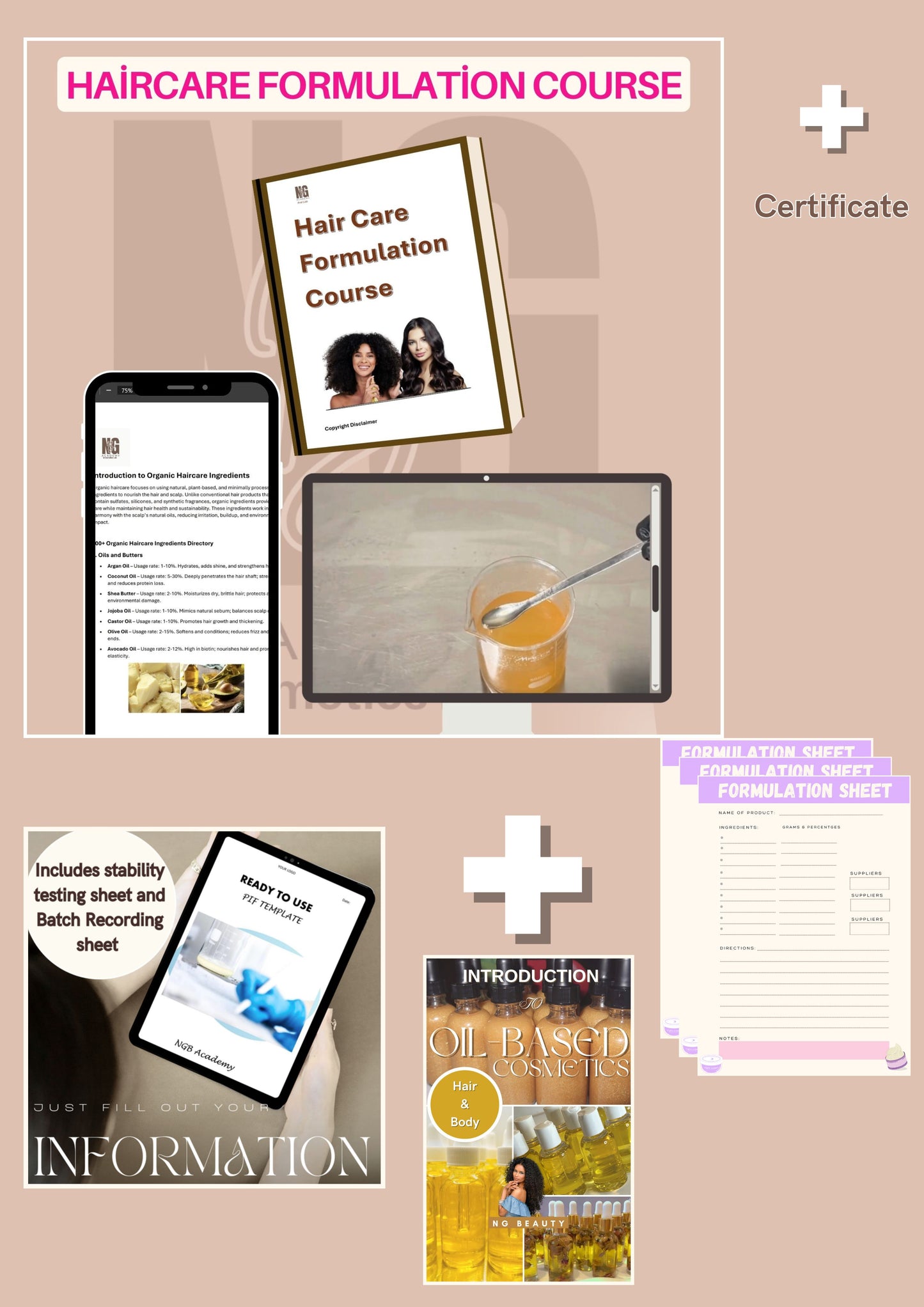 Haircare Formulation Course